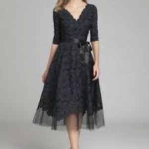 Rickie Freeman for Teri Jon: Lace A-Line Dress